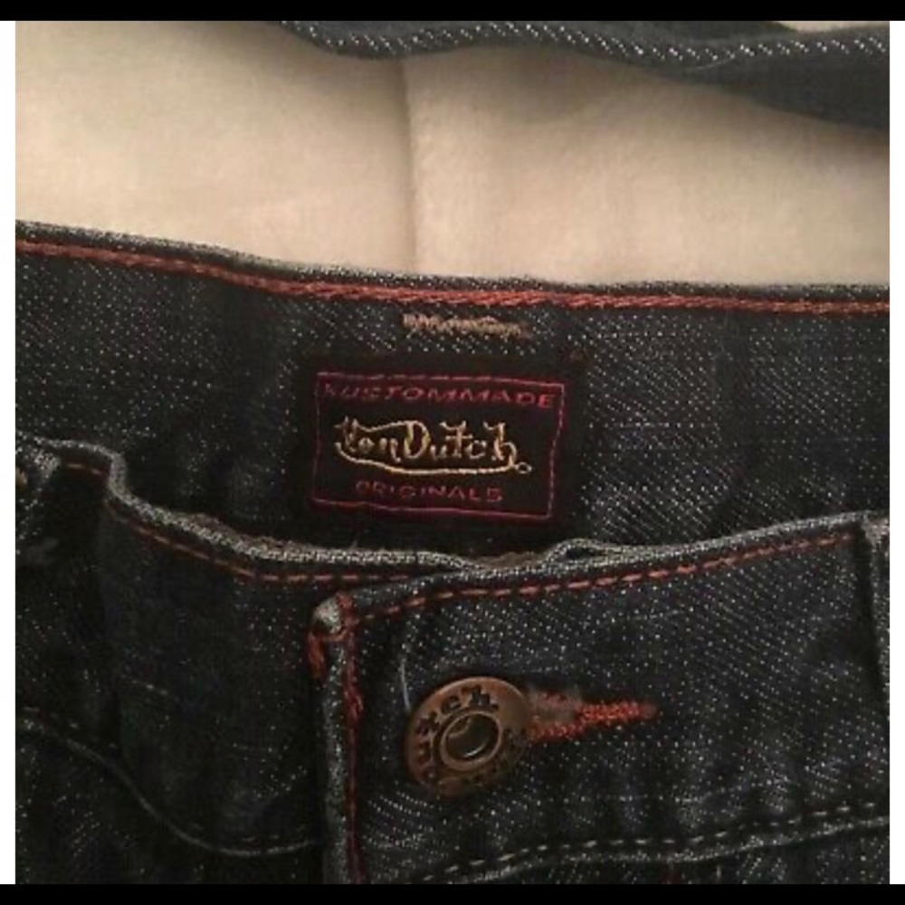 RARE VON DUTCH HAND HELD OR SHOULDER PURSE - Picture 2 of 5